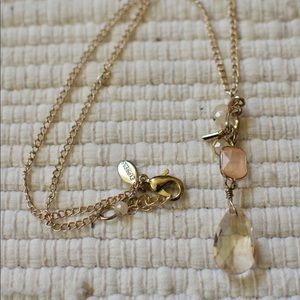 Express Gold Charm Necklace